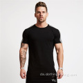 Herre korte ærmer Muskel Workout Casual T-shirts